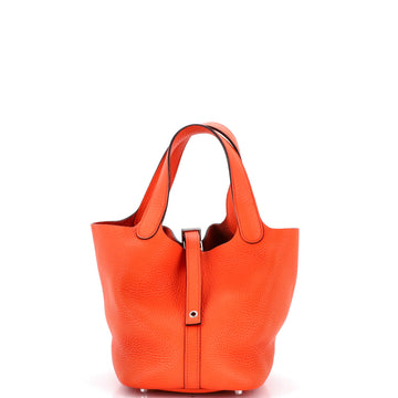 Hermes Picotin Lock Bag Clemence PM