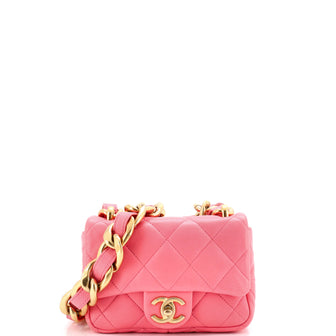 Chanel Funky Town Flap Bag Quilted Lambskin Mini