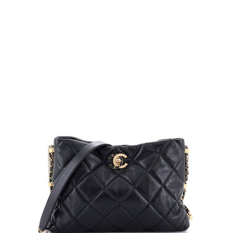 Chanel Crush on Chains Hobo Quilted Lambskin