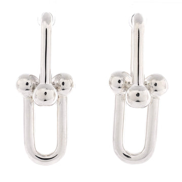 Tiffany & Co. Hardwear Link Earrings Sterling Silver XL