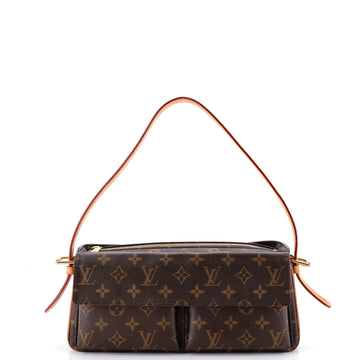 Louis Vuitton Viva Cite Handbag Monogram Canvas MM