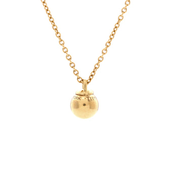 Tiffany & Co. HardWear Ball Pendant Necklace 18K Yellow Gold 8mm