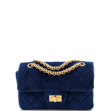 Chanel Reissue 2.55 Flap Bag Quilted Velvet Mini