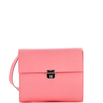 Hermes Clic Wallet on Strap Chevre Mysore 16