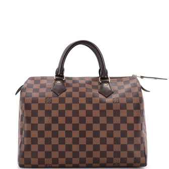 Louis Vuitton Speedy Handbag Damier 30