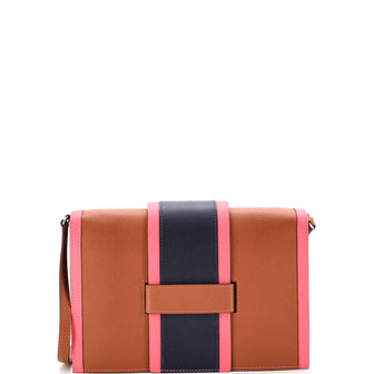 Hermes H Passant Clutch Shoulder Bag Evercolor