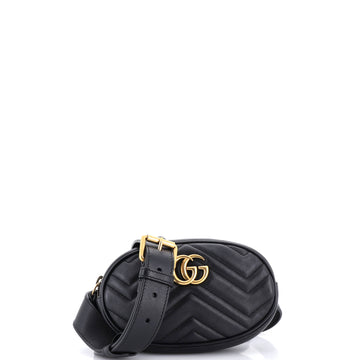 Gucci GG Marmont Belt Bag Matelasse Leather