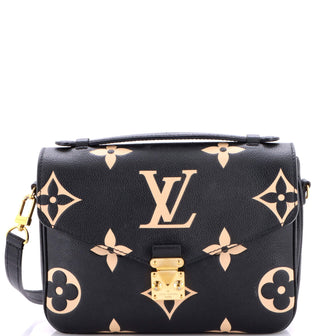Louis Vuitton Pochette Metis Bicolor Monogram Empreinte Giant