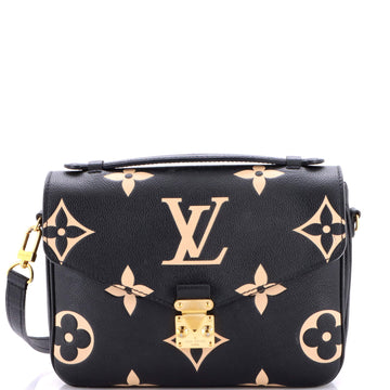 Louis Vuitton Pochette Metis Bicolor Monogram Empreinte Giant