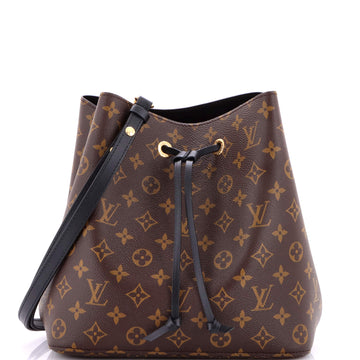 Louis Vuitton NeoNoe Handbag Monogram Canvas with Leather MM