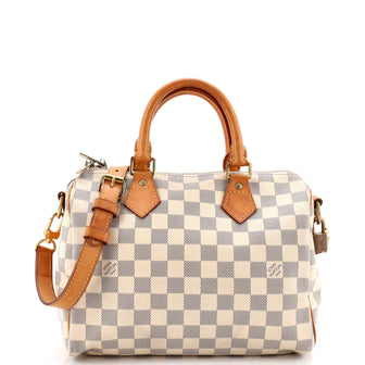 Louis Vuitton Speedy Bandouliere Bag Damier 25
