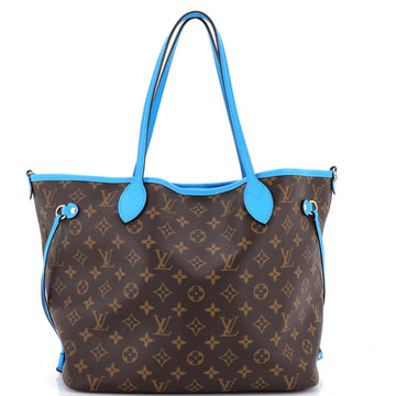 Louis Vuitton Neverfull Bandouliere Inside Out Monogram Canvas and Textile MM