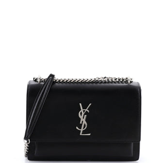Saint Laurent Sunset Crossbody Bag Leather Medium