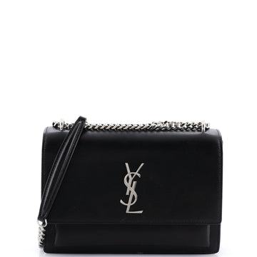 Saint Laurent Sunset Crossbody Bag Leather Medium