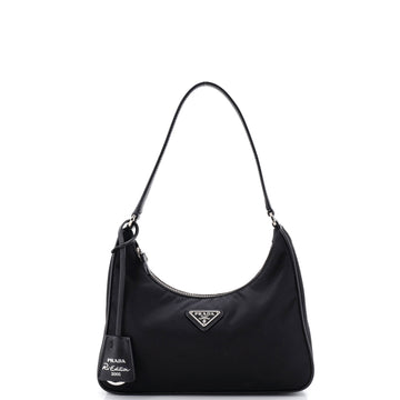 Prada Re-Edition 2005 Hobo Tessuto with Saffiano Leather Mini