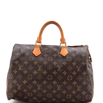 Louis Vuitton Speedy Handbag Monogram Canvas 35