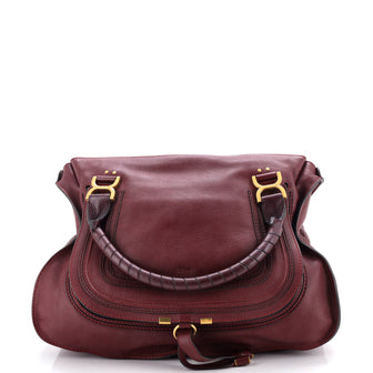 Chloe Marcie Shoulder Bag Leather Large