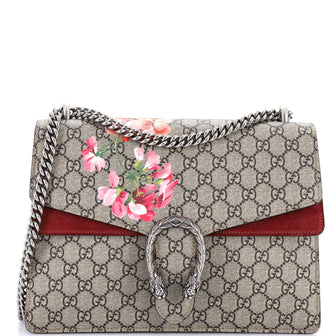 Gucci Dionysus Bag Blooms Print GG Coated Canvas Medium