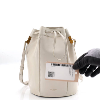 Saint Laurent Talitha Bucket Bag Leather Medium