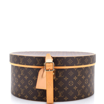 Louis Vuitton Boite Chapeaux Hat Box Monogram Canvas 40