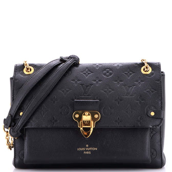 Louis Vuitton Vavin Handbag Monogram Empreinte Leather MM
