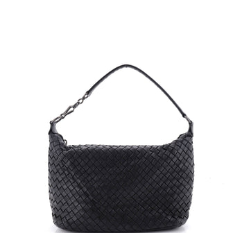 Bottega Veneta Zip Hobo Intrecciato Nappa Small