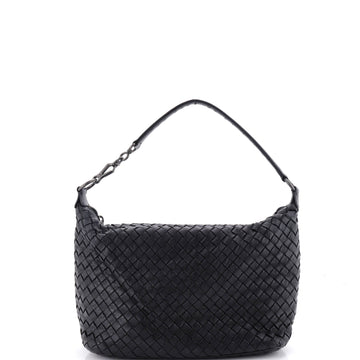 Bottega Veneta Zip Hobo Intrecciato Nappa Small