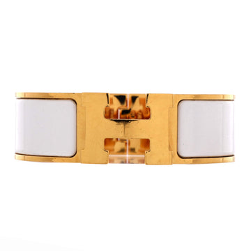 Hermes Clic H Bracelet Enamel Wide