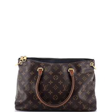 Louis Vuitton Pallas Tote Monogram Canvas with Leather