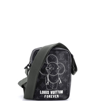 Louis Vuitton Danube Handbag Limited Edition Vivienne Monogram Eclipse PM