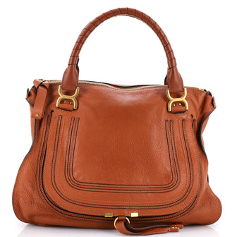 Chloe Marcie Shoulder Bag Leather Large