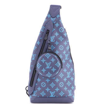Louis Vuitton Duo Sling Bag Monogram Shadow Leather