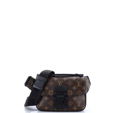 Louis Vuitton S Lock Sling Bag Macassar Monogram Canvas