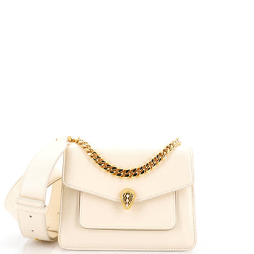 Bvlgari Serpenti Forever Maxi Chain Crossbody Bag Leather Small