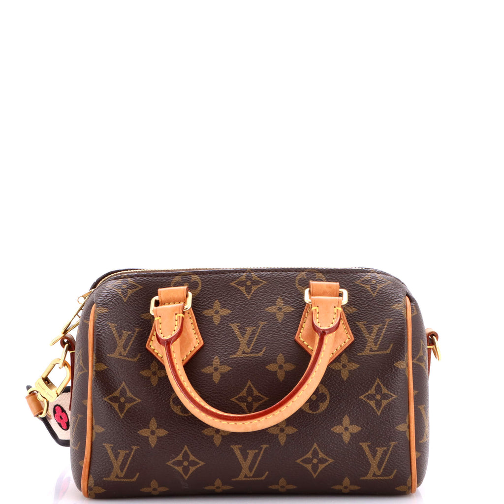 小物 LOUIS VUITTON Louis Vuitton Speedy Bandouliere Bag Monogram Canvas 20 Brown 4276261