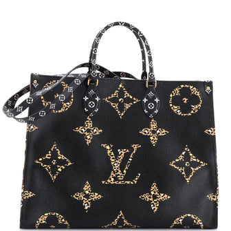 Louis Vuitton OnTheGo Tote Limited Edition Jungle Monogram Giant GM