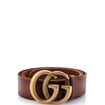 Gucci GG Marmont Belt Leather Wide