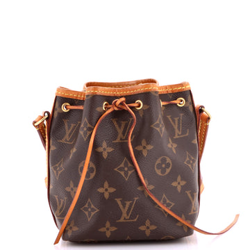 Louis Vuitton Noe Handbag Monogram Canvas Nano