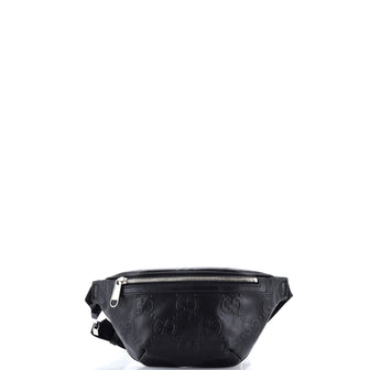Gucci Belt Bag GG Embossed Perforated Leather Small