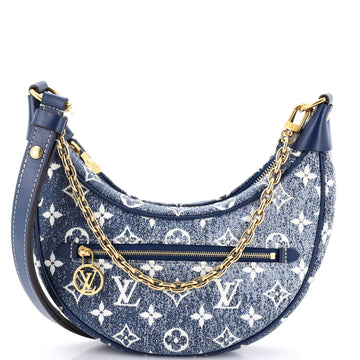 Louis Vuitton Loop Handbag Monogram Jacquard Denim