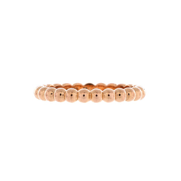 Van Cleef & Arpels Perlee Ring 18K Rose Gold Medium