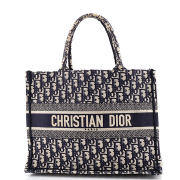 Christian Dior Book Tote Oblique Canvas Medium
