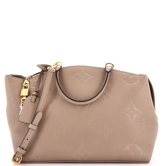 Louis Vuitton Grand Palais Handbag Monogram Empreinte Giant