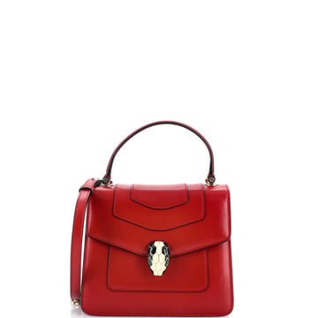 Bvlgari Serpenti Forever Top Handle Bag Leather Small