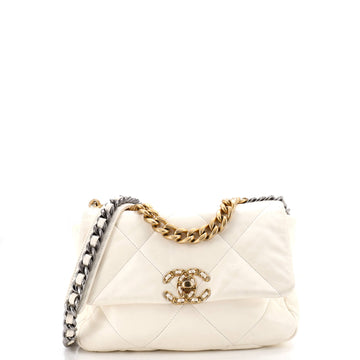 Chanel 19 Flap Bag Quilted Leather Medium