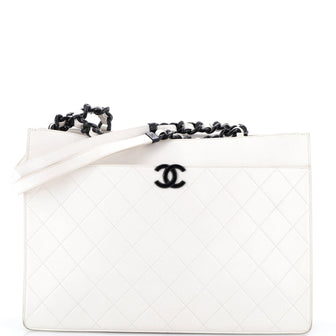 Chanel My Everything Tote Quilted Caviar Large
