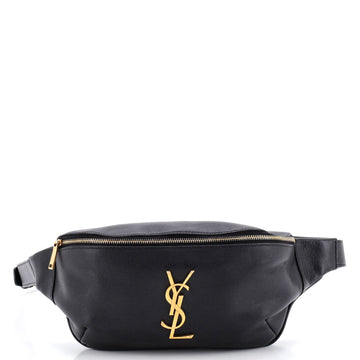 Saint Laurent Classic Monogram Belt Bag Leather
