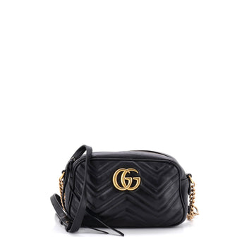 Gucci GG Marmont Shoulder Bag Matelasse Leather Small