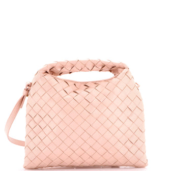 Bottega Veneta Hop Top Handle Bag Intrecciato Nappa Mini