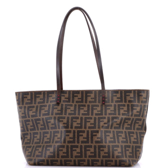 Fendi Roll Tote Zucca Coated Canvas Medium